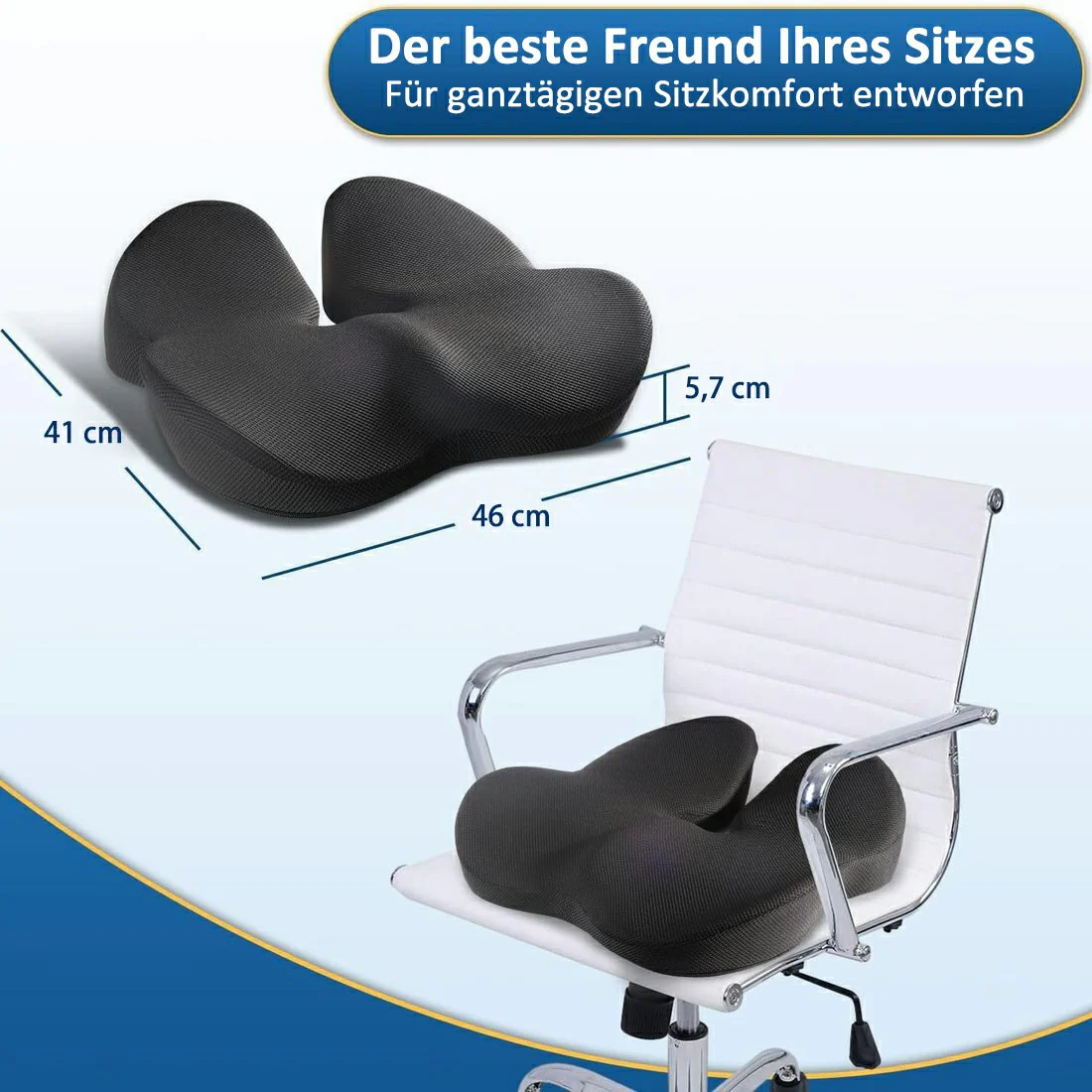 🎁DERNIER JOUR 60 % DE RÉDUCTION🔥Coussin de siège ergonomique en mousse à mémoire de forme - Image 12