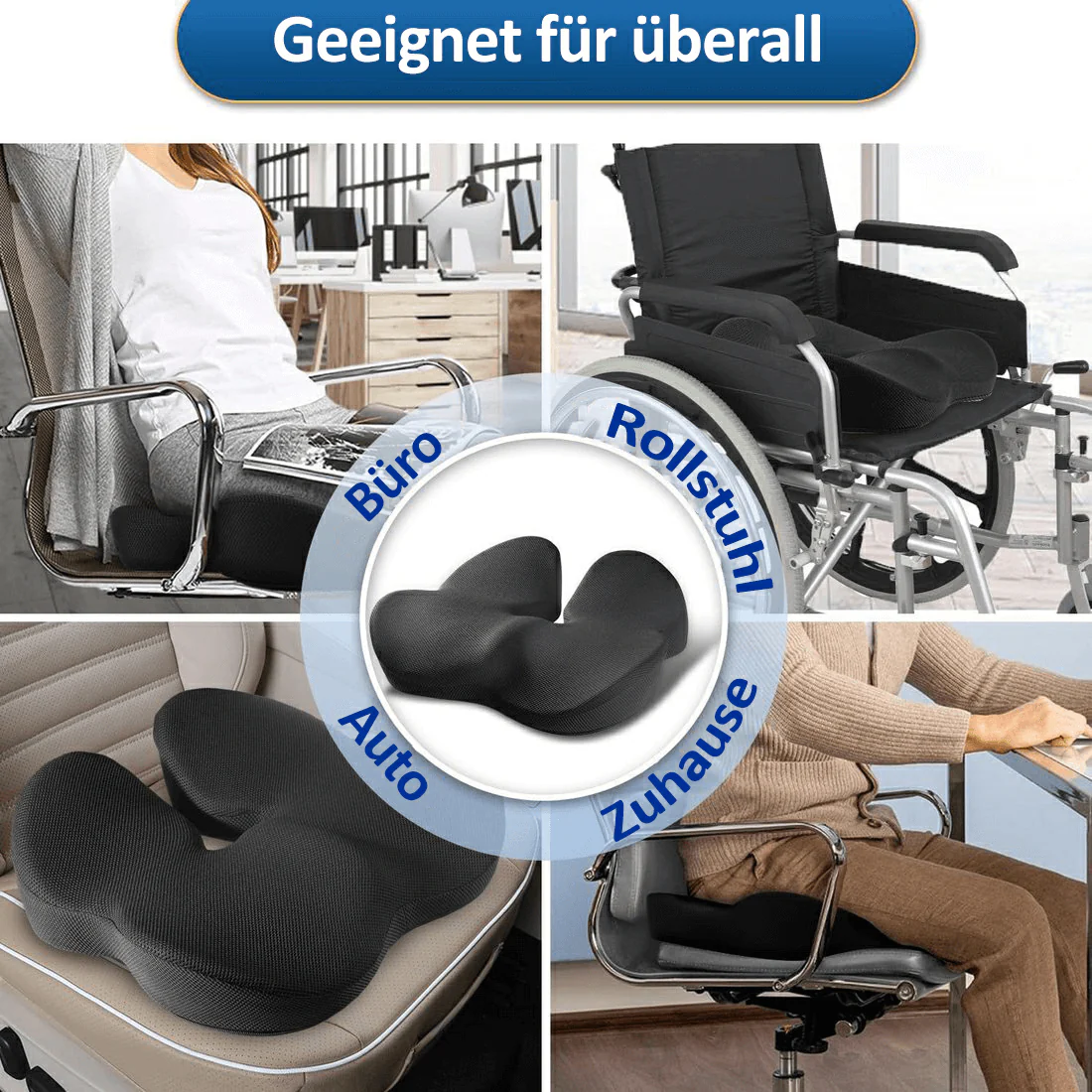 🎁DERNIER JOUR 60 % DE RÉDUCTION🔥Coussin de siège ergonomique en mousse à mémoire de forme - Image 7