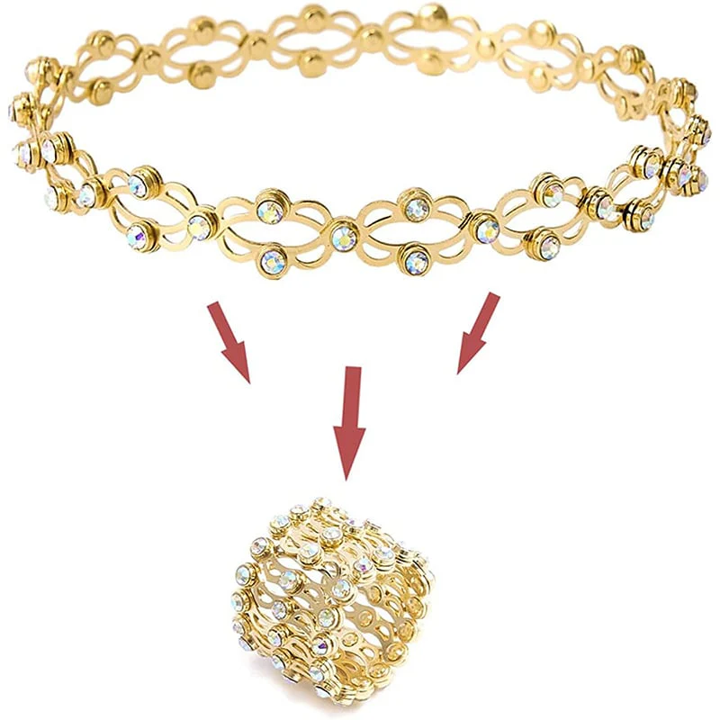 🏆💕66% de réduction🎁 Le cadeau parfait : Bracelet Transformable avec Sparkling CZ Glamour 💎 - Image 10