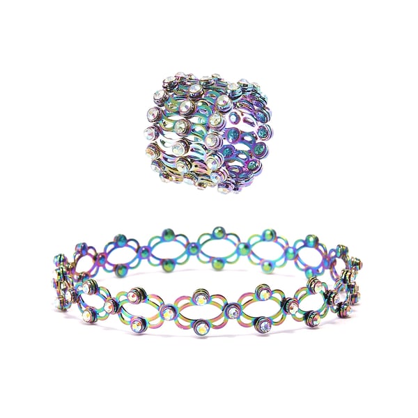 🏆💕66% de réduction🎁 Le cadeau parfait : Bracelet Transformable avec Sparkling CZ Glamour 💎 - Image 25