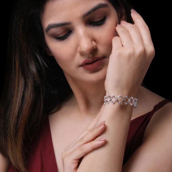 🏆💕66% de réduction🎁 Le cadeau parfait : Bracelet Transformable avec Sparkling CZ Glamour 💎 - Image 3