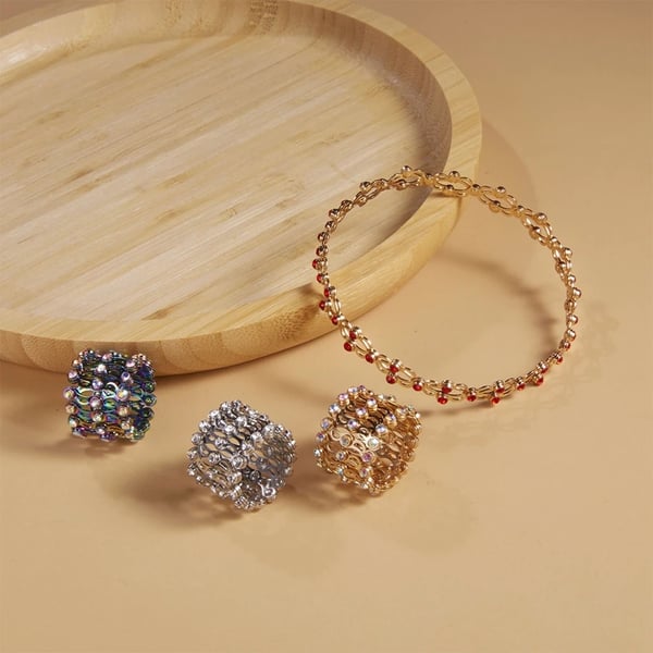 🏆💕66% de réduction🎁 Le cadeau parfait : Bracelet Transformable avec Sparkling CZ Glamour 💎 - Image 6