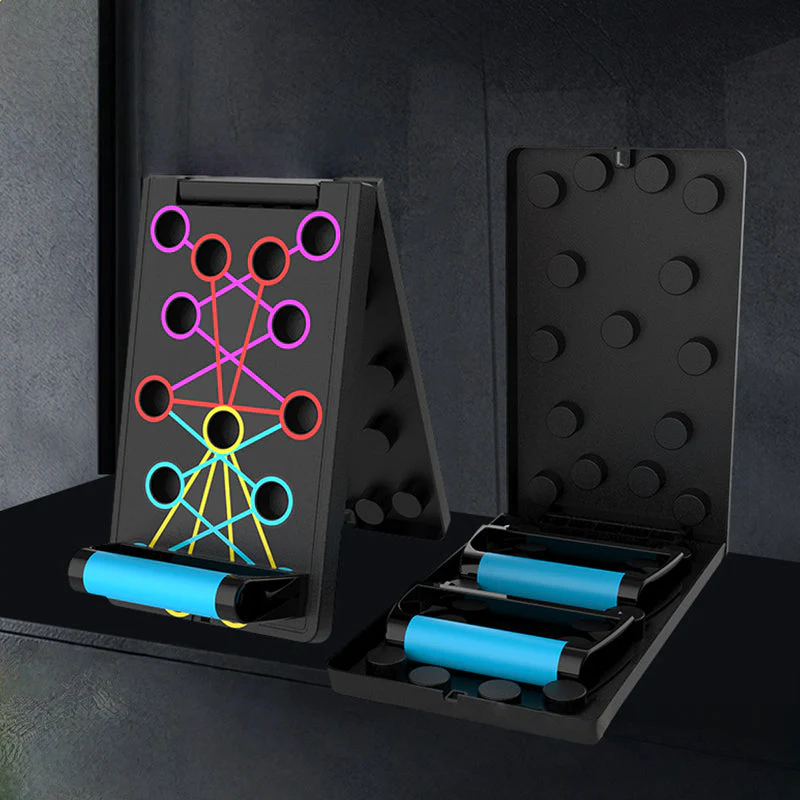 📢📢50 % de réduction !! ⏰ Planche de Musculation Pliable et Multifonctionnelle – Entraînement Complet, Design Compact & Portable ⚡ - Image 3