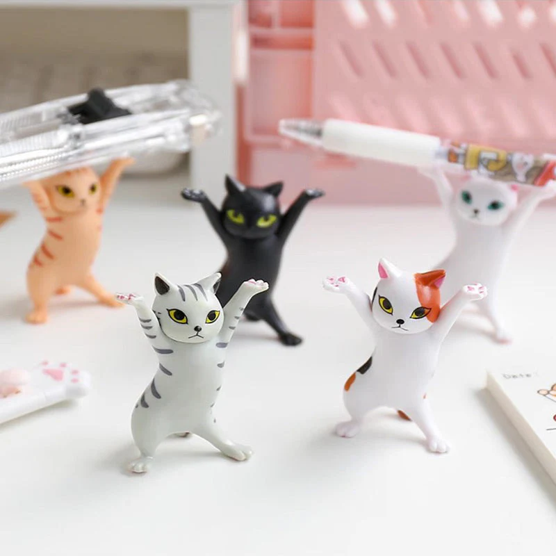🏆✨😺😺 Drôle Cat Stylo Holder