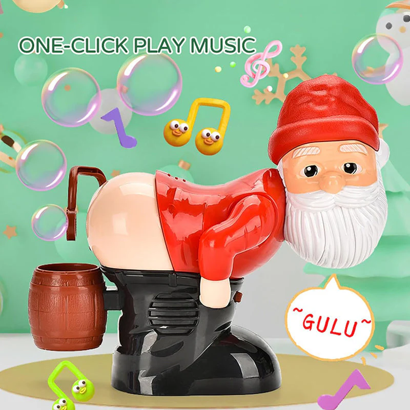 📢📢60% DE RÉDUCTION !!! 🎅Cadeaux de Noël🎅Fun Santa bubble machine🎄 - Image 10