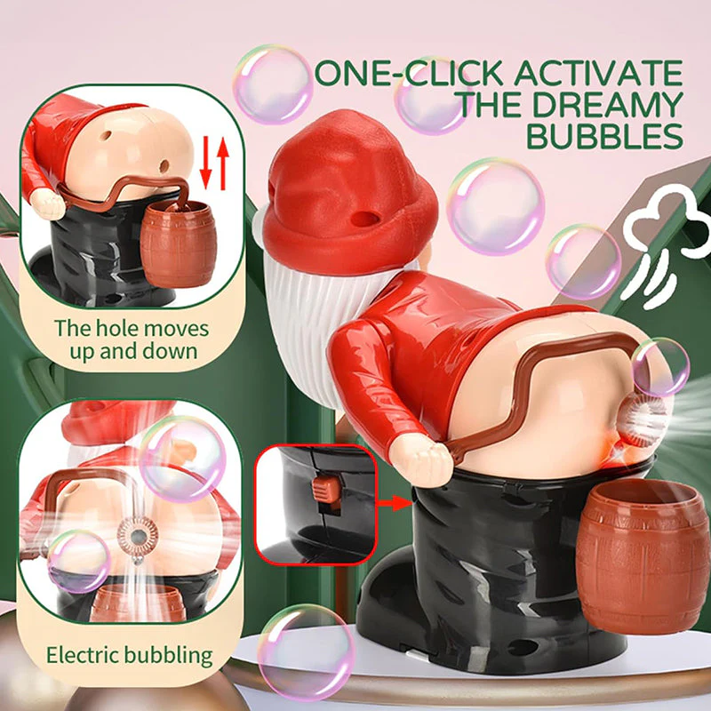 📢📢60% DE RÉDUCTION !!! 🎅Cadeaux de Noël🎅Fun Santa bubble machine🎄 - Image 6