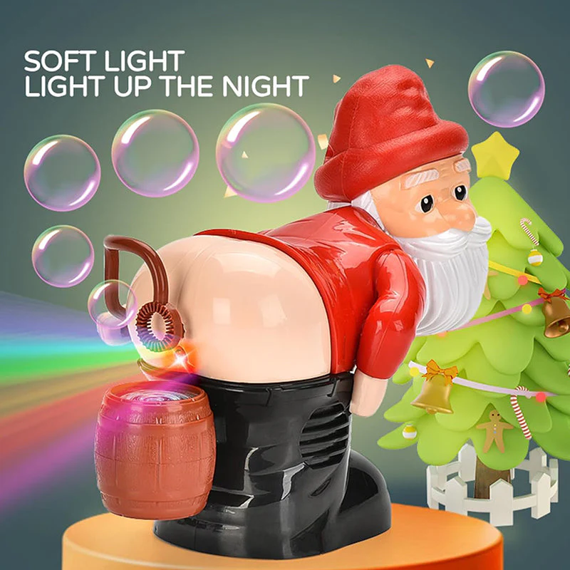 📢📢60% DE RÉDUCTION !!! 🎅Cadeaux de Noël🎅Fun Santa bubble machine🎄 - Image 7