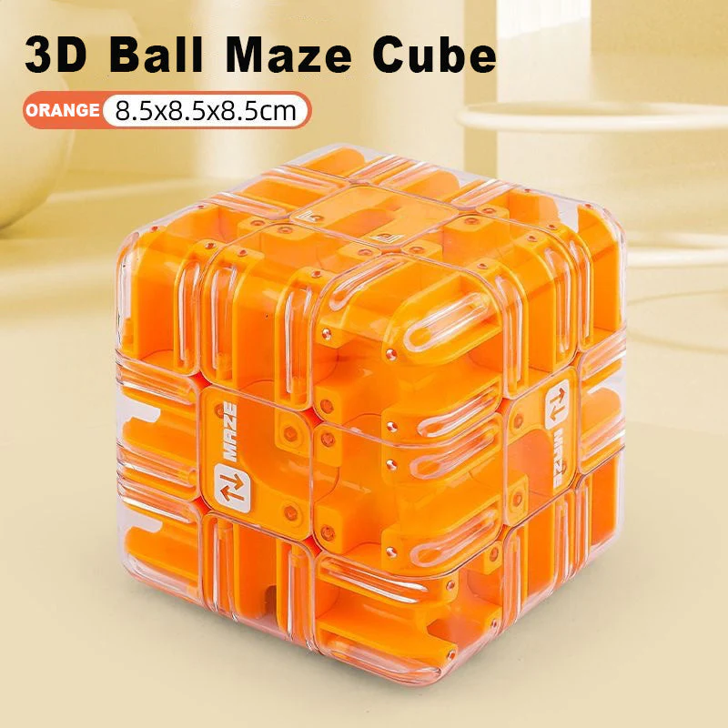 🧩 50% DE RÉDUCTION! ✨ Cube Labyrinthe 3D à Bille - Double Jeu Éducatif avec 120 Parcours pour Développer la Logique Spatiale et la Concentration 🧠🔛 - Image 9
