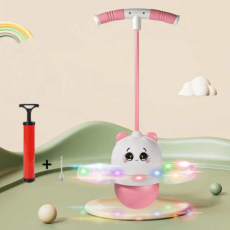 🎈 60% DE RÉDUCTION ! 🧒 Jouet d‘Équilibre et Saut – Lumières Colorées, Rebond Actif & Développe la Coordination Motrice⚡✨ - Image 20