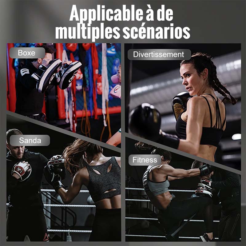 Gants de Boxe avec Soutien du Poignet et Absorption des Chocs - Image 7