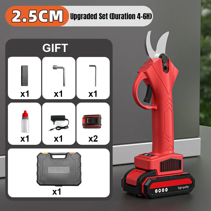 🌿 60% DE RÉDUCTION + LIVRAISON GRATUITE ! ✨ Ciseaux Électriques d'Élagage - Coupe Précise et Sans Effort, Léger et Autonome pour Jardinage 🍃📦 - Image 9