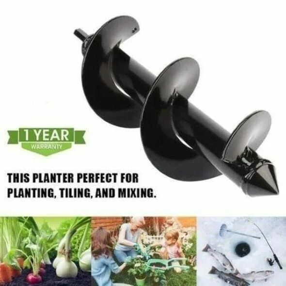 🎁Vente chaude 50 % de réduction⏳ Foret hélicoïdal pour tarière de jardinage facile - Image 12