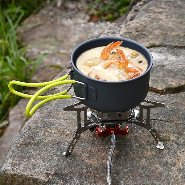 📢📢50% DE RÉDUCTION !!!✨Réchaud à gaz résistant au vent pour le camping et l'extérieur - Image 2