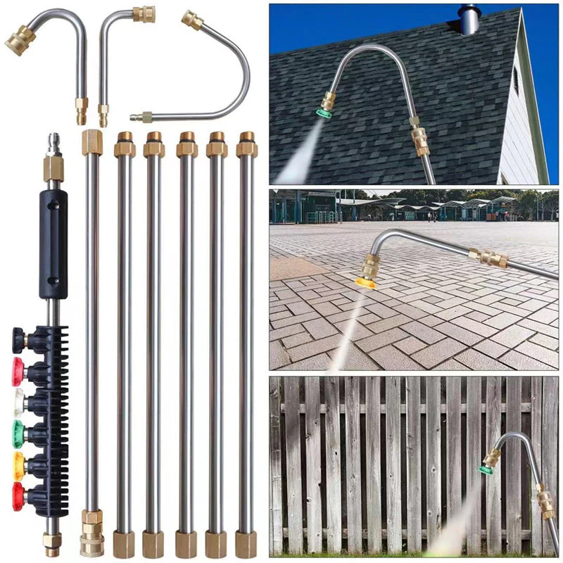 ✨Vente d'été 63% de réduction pour une durée limitée✨🔫Ensemble de baguettes de nettoyage haute pression 4000 PSI - Image 2