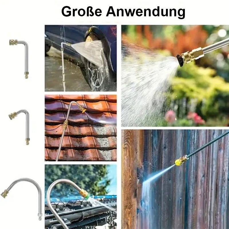 ✨Vente d'été 63% de réduction pour une durée limitée✨🔫Ensemble de baguettes de nettoyage haute pression 4000 PSI - Image 4