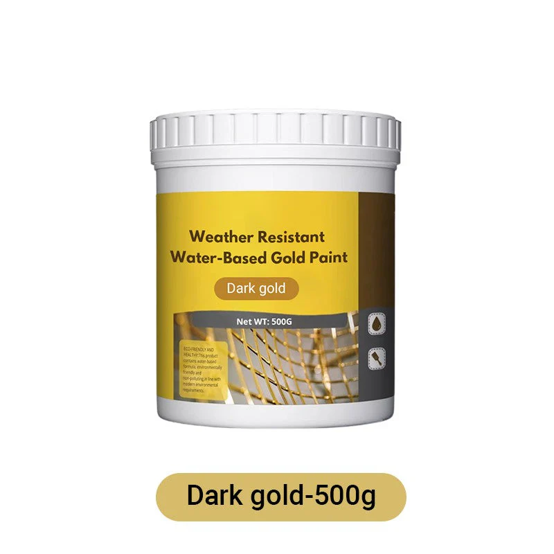 📢📢50 % de réduction !!!⏰Peinture dorée à base d'eau résistante aux intempéries💛 - Image 10