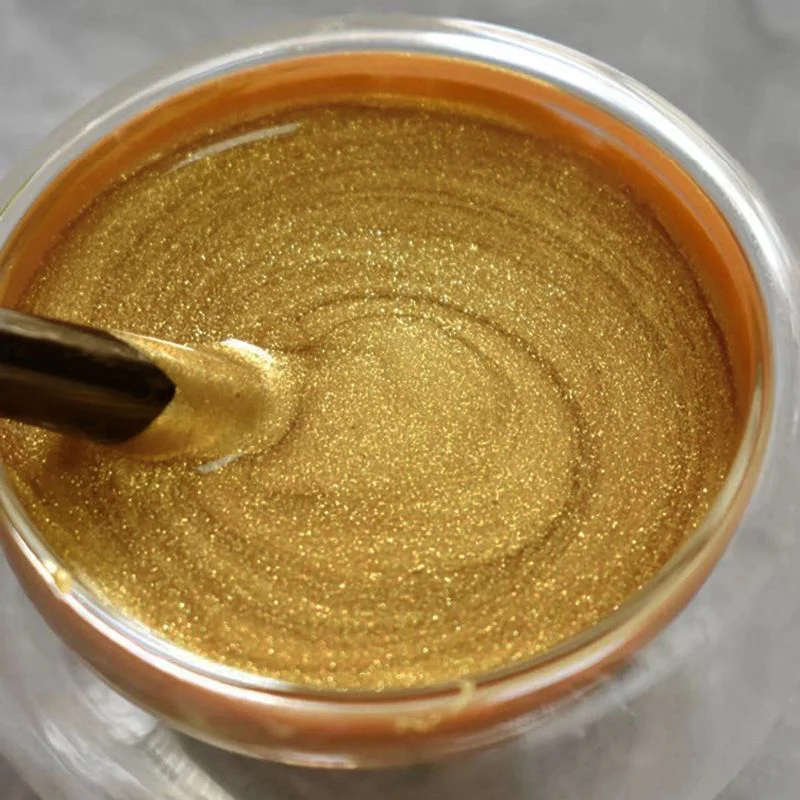 📢📢50 % de réduction !!!⏰Peinture dorée à base d'eau résistante aux intempéries💛 - Image 8