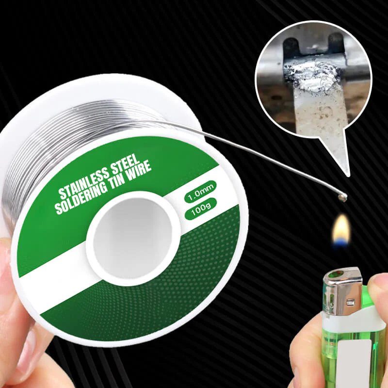 🔧✨Acheter 3 obtenir 2 gratuit (5pcs)🎉Fil à souder pour briquet en aluminium et acier inoxydable - Image 9