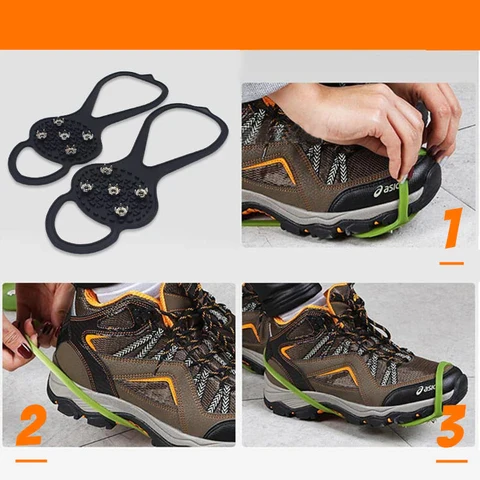 🎁Achetez une paire, obtenez-en une gratuite🔥Obtenez 50 % de réduction aujourd'hui🔥Crampons antidérapants universels - Image 5