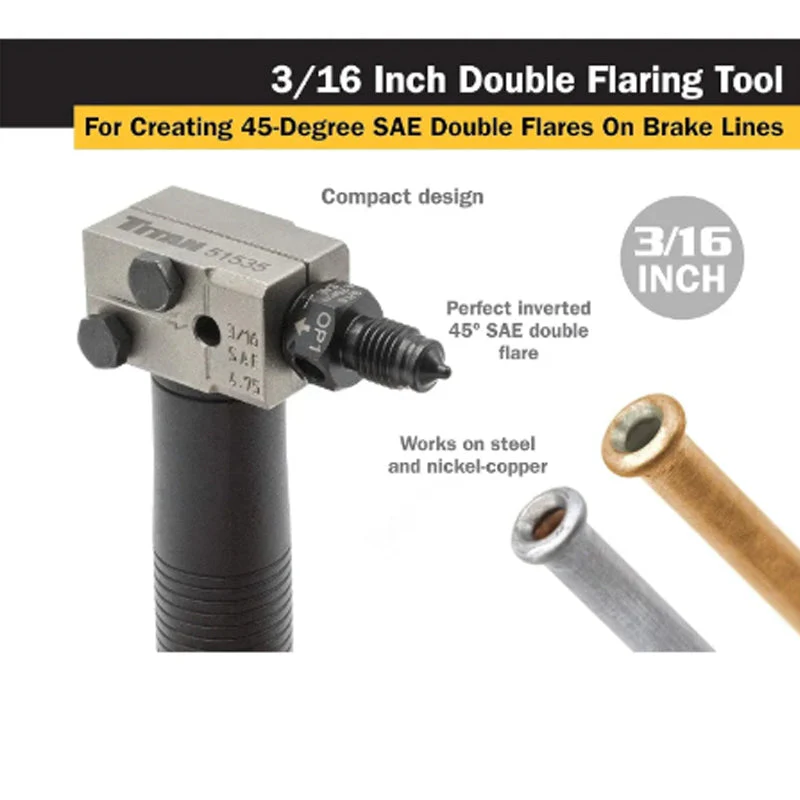 📢📢60 % DE RÉDUCTION !! ⏰Kit d'outils universel pour évaser les conduites de frein des véhicules - Image 3