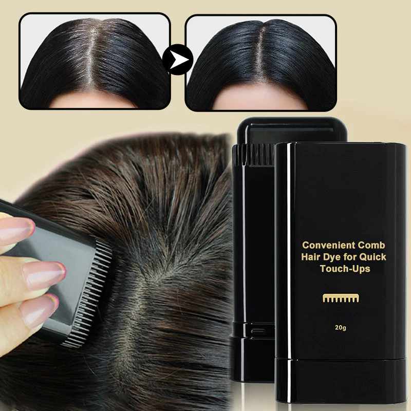 📢📢Achetez-en 2，obtenez-en 1 gratuit⏰Teinture Capillaire Sûre et Pratique avec Peigne