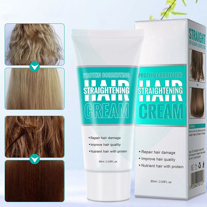📢📢👧Achetez 3 pour une durée limitée obtenez 2 gratuit✨🌸 Crème lissante aux protéines capillaires🌸 - Image 5