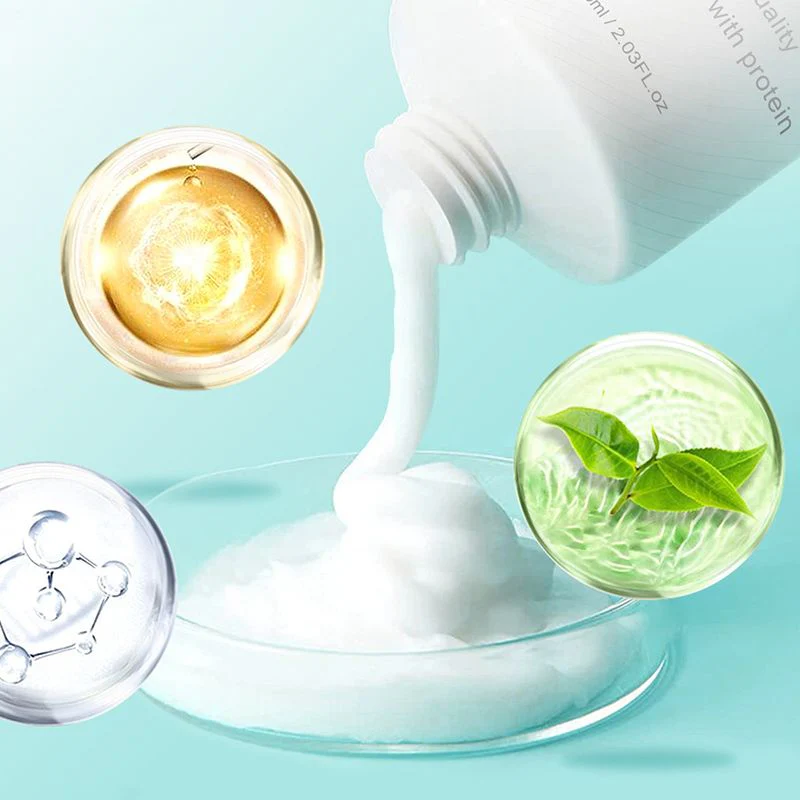 👧Achetez 3 pour une durée limitée obtenez 2 gratuit✨🌸 Crème lissante aux protéines capillaires🌸 - Image 2