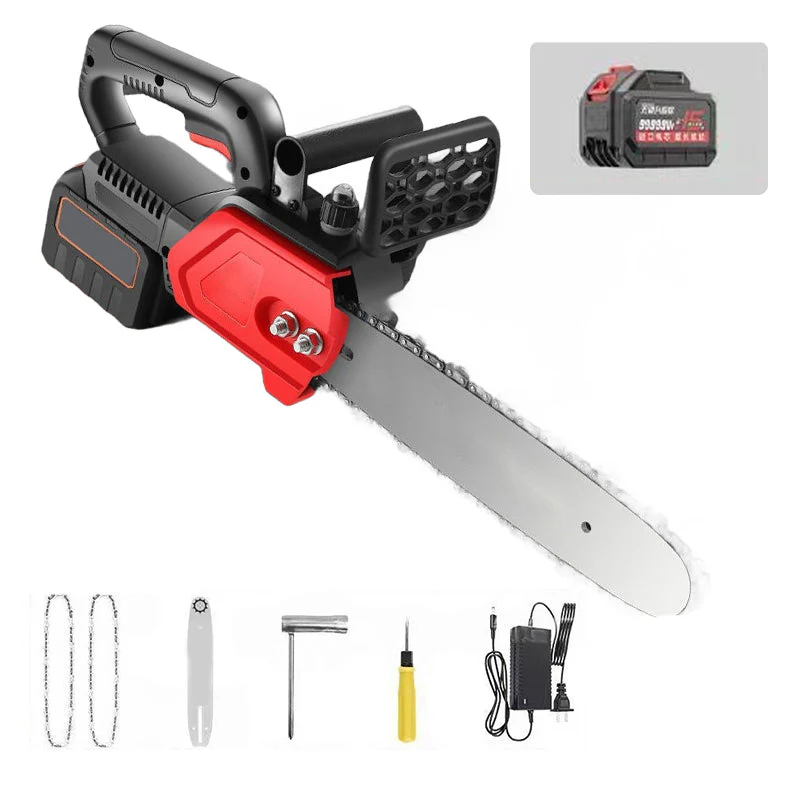 📢📢4 dernières heures : Grande vente⏰⏰ Tronçonneuse haute puissance sans fil (batterie lithium) - 🎁 Kit d'outils offert pour un temps limité ! - Image 12