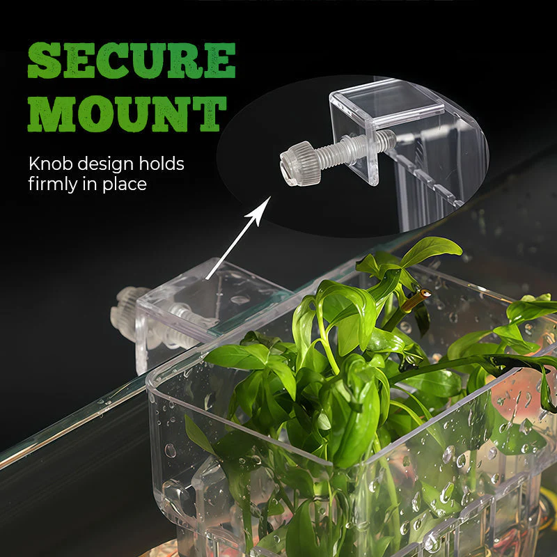 📢📢Achetez-en 1， obtenez-en 1 gratuitement✨Support suspendu pour aquarium et plante - Image 6