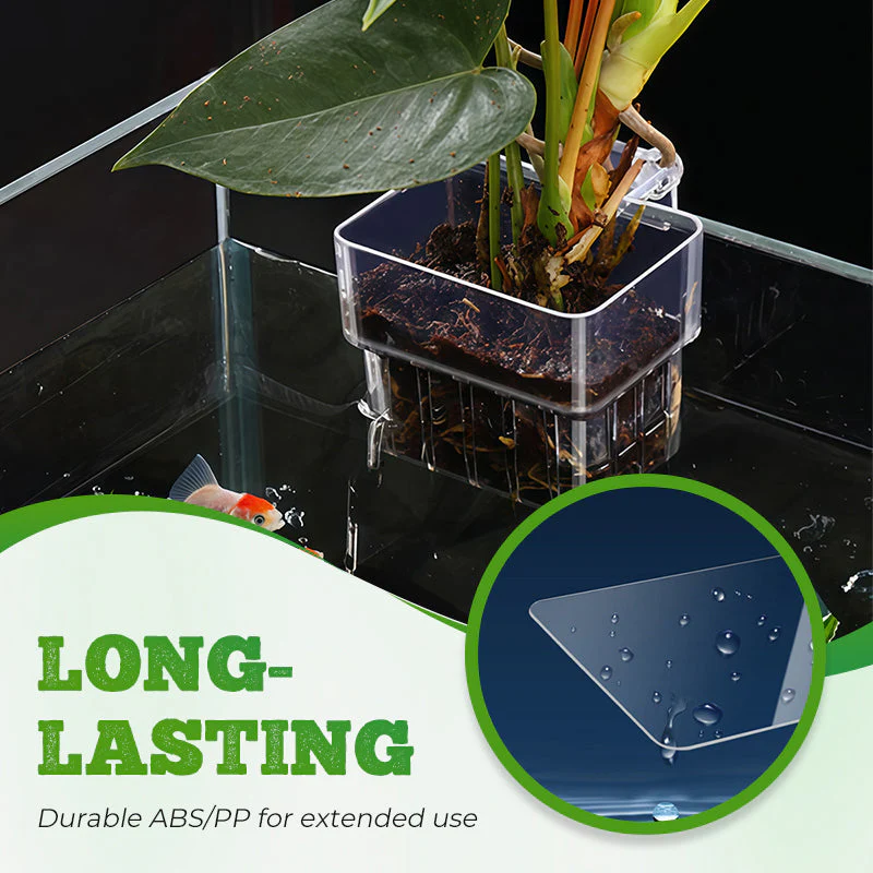 📢📢Achetez-en 1， obtenez-en 1 gratuitement✨Support suspendu pour aquarium et plante - Image 7