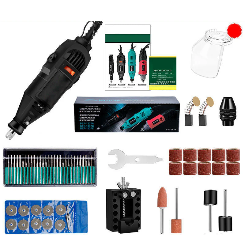 🔧 60% DE RÉDUCTION! ✨ Mini Machine à Graver Portable Multifonctionnelle - 3-en-1 Gravure/Perçage/Polissage avec 3 Embouts pour Métal&Bois&Verre 💎⚙️ - Image 11