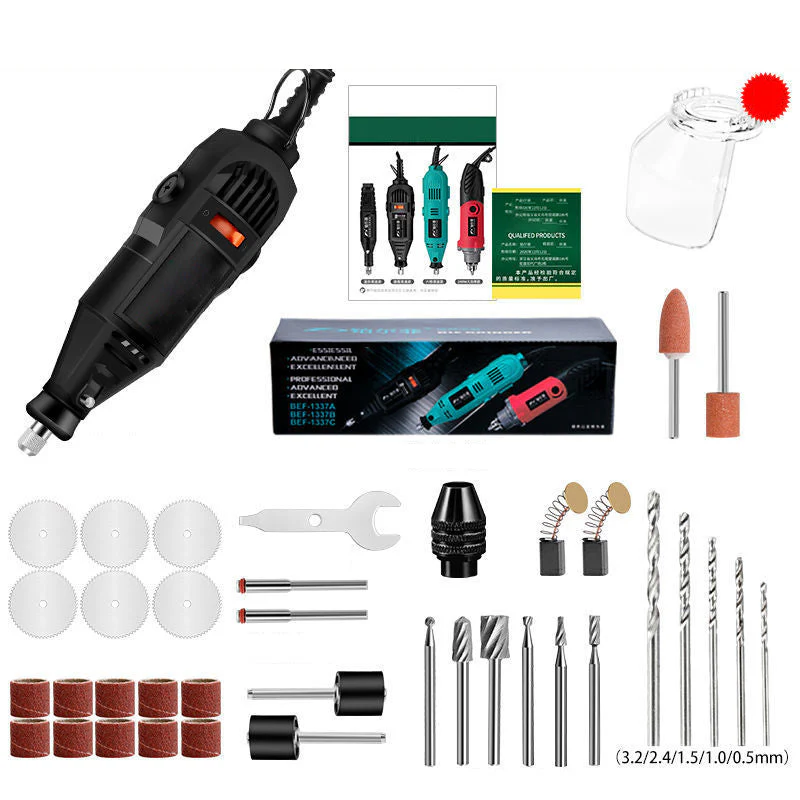 🔧 60% DE RÉDUCTION! ✨ Mini Machine à Graver Portable Multifonctionnelle - 3-en-1 Gravure/Perçage/Polissage avec 3 Embouts pour Métal&Bois&Verre 💎⚙️ - Image 12