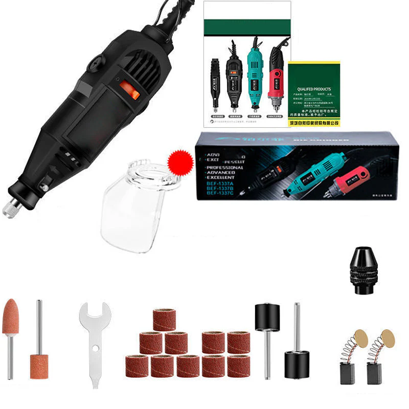 🔧 60% DE RÉDUCTION! ✨ Mini Machine à Graver Portable Multifonctionnelle - 3-en-1 Gravure/Perçage/Polissage avec 3 Embouts pour Métal&Bois&Verre 💎⚙️ - Image 14