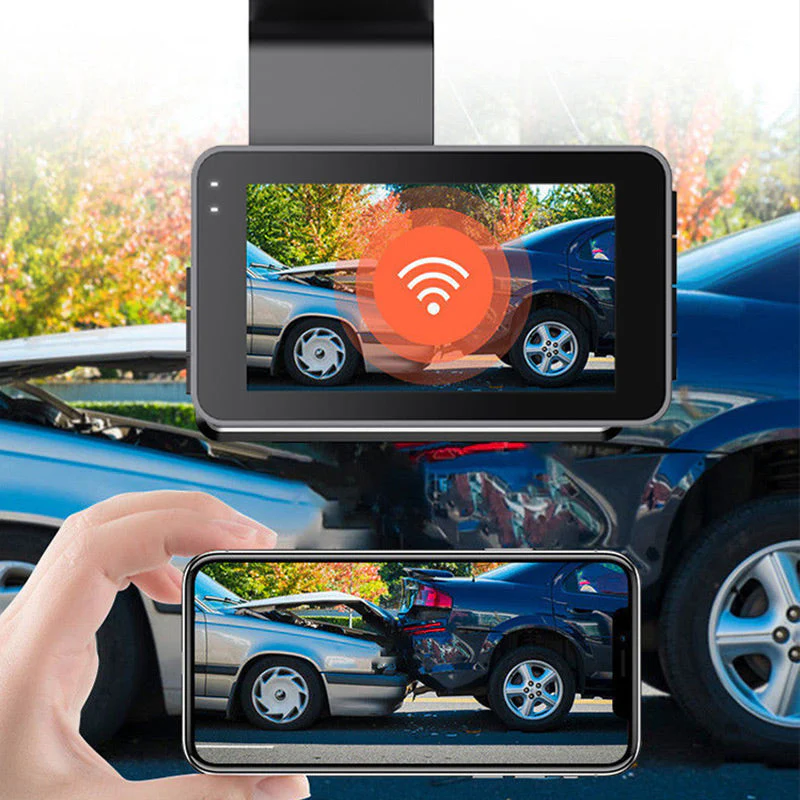 🚗🎥Caméra de Tableau de Bord HD avec WiFi et GPS - Image 3