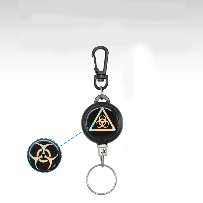 🔑 BUY 1 GET 1 FREE! 🌀 Heavy-Duty Retractable Keychain – Durable Cable, Compact Design & Holds Keys/Cards Securely 💳 - Image 10