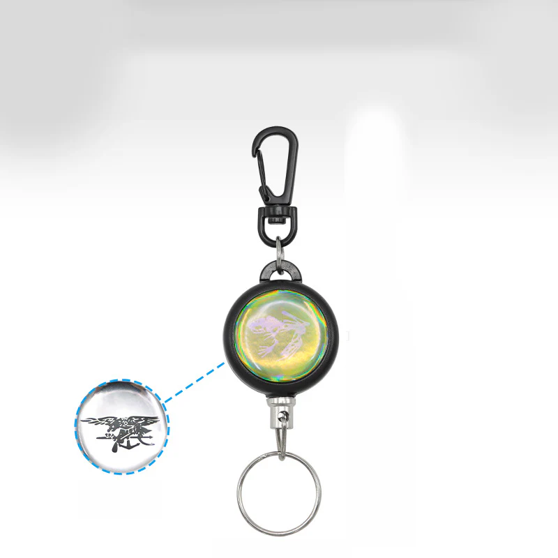 🔑 BUY 1 GET 1 FREE! 🌀 Heavy-Duty Retractable Keychain – Durable Cable, Compact Design & Holds Keys/Cards Securely 💳 - Image 12