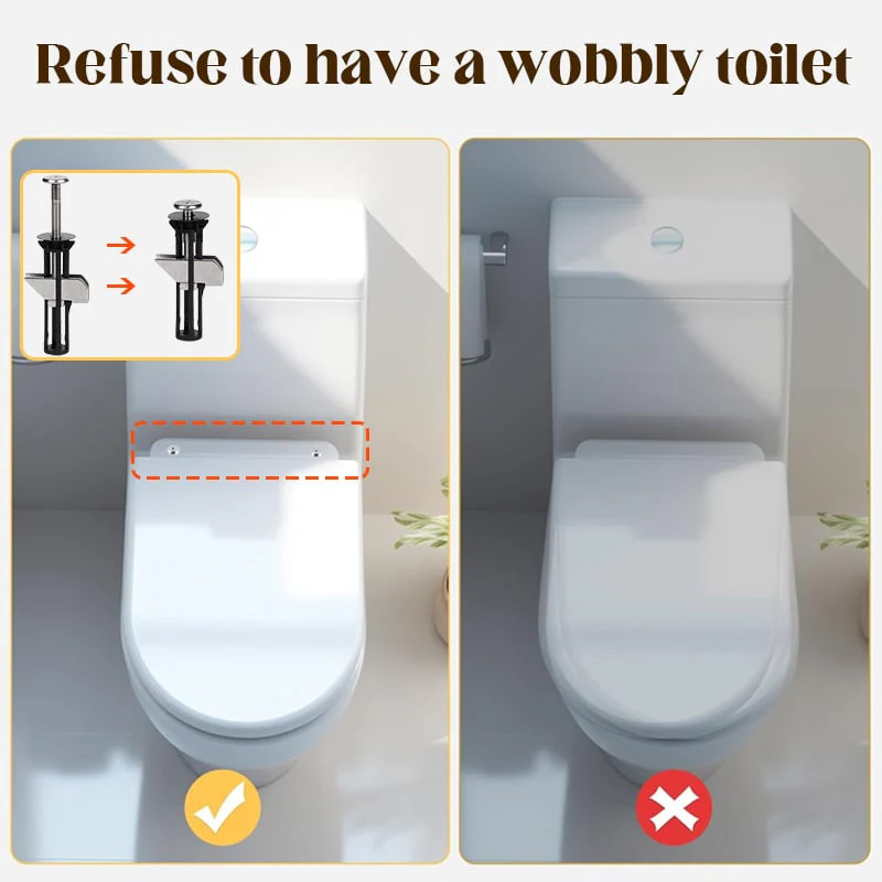 🎁Achetez 1 Obtenez 1 Gratuit🎉Vis de fixation pour siège de toilettes à usage intensif🔩 - Image 2