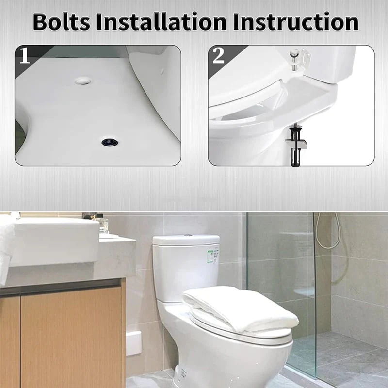 🎁Achetez 1 Obtenez 1 Gratuit🎉Vis de fixation pour siège de toilettes à usage intensif🔩 - Image 3