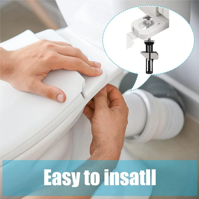 🎁Achetez 1 Obtenez 1 Gratuit🎉Vis de fixation pour siège de toilettes à usage intensif🔩 - Image 4