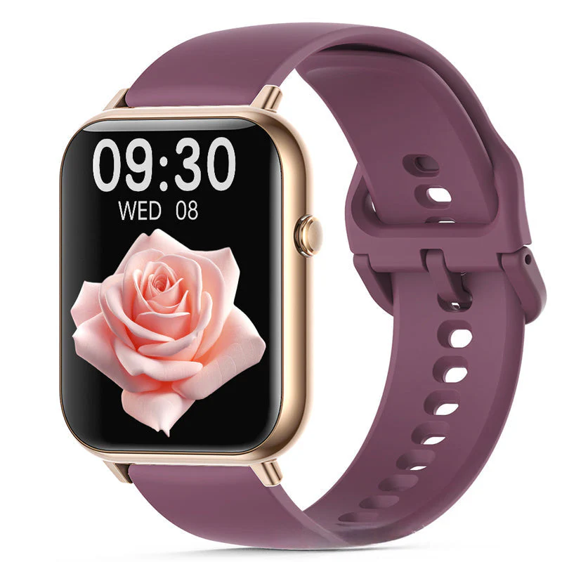 Montre connectée pour femmes et hommes, tracker d'activité physique avec fonction d'appel, montre de fitness avec suivi du sommeil/100 sports/podomètre étanche IP68 - Image 12