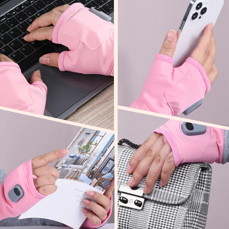 Gants sans doigts chauffants thermostatiques intelligents - Image 5