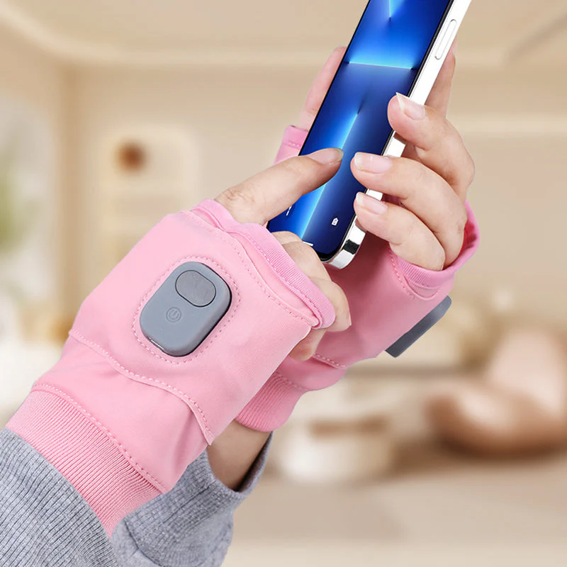 Gants sans doigts chauffants thermostatiques intelligents - Image 8
