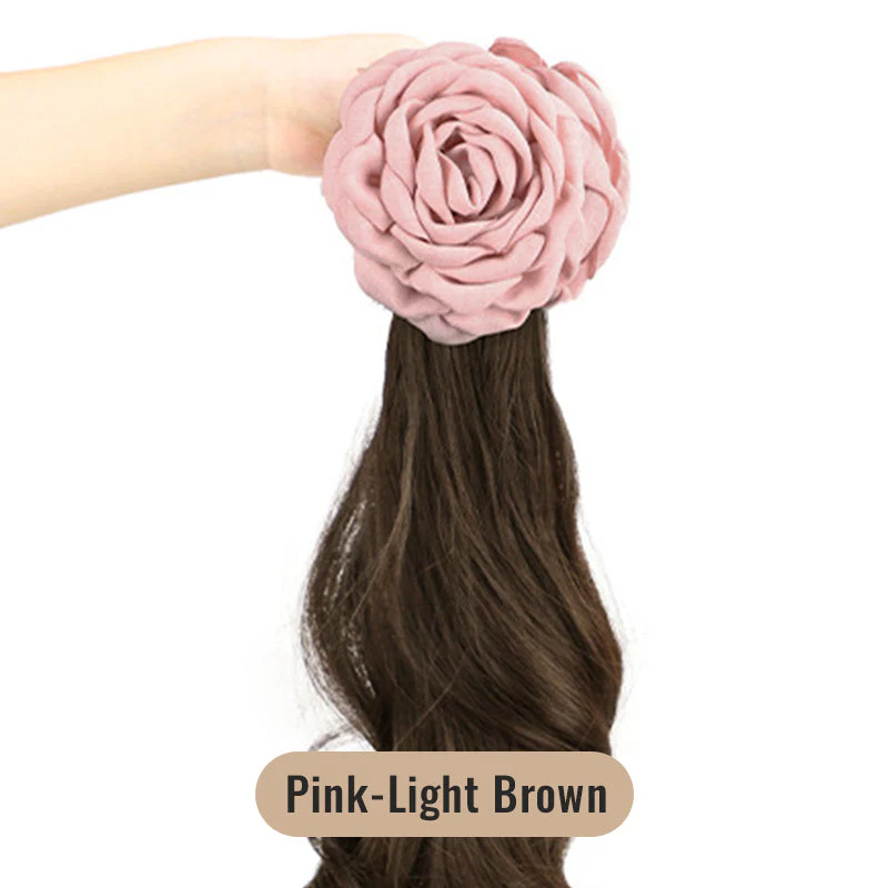 đ„Offre Ă moitiĂ© prix pour les 2 derniers jours đ„Perruque bouclĂ©e de haute qualitĂ© avec pince en cheveux roses - Image 12