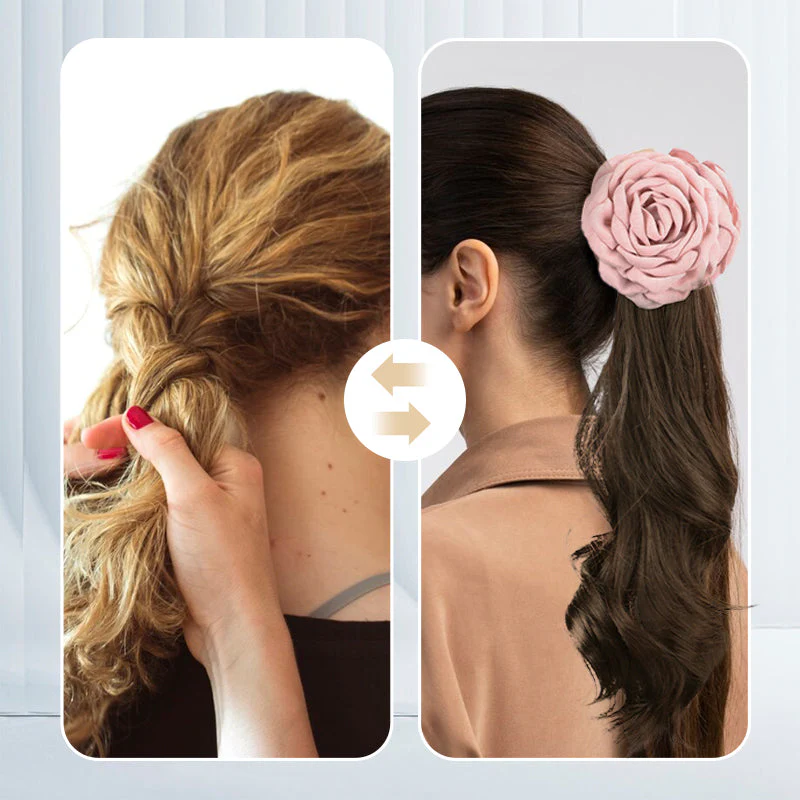 đ„Offre Ă moitiĂ© prix pour les 2 derniers jours đ„Perruque bouclĂ©e de haute qualitĂ© avec pince en cheveux roses - Image 5
