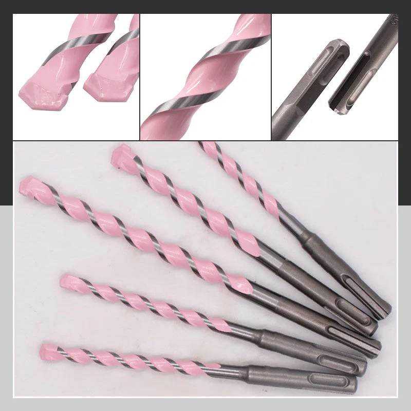 High Strength Extended Spiral Impact Hammer Drill Bits - Image 3