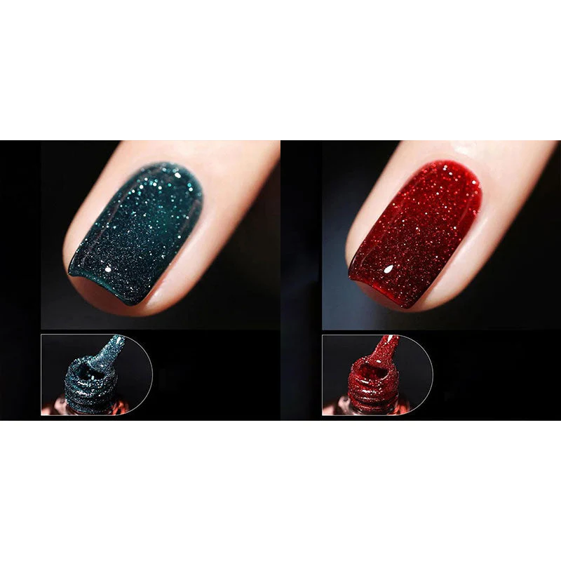 ⏳Spécial à durée limitée⏰Vernis à ongles en gel pailleté à haute densité💅 - Image 35