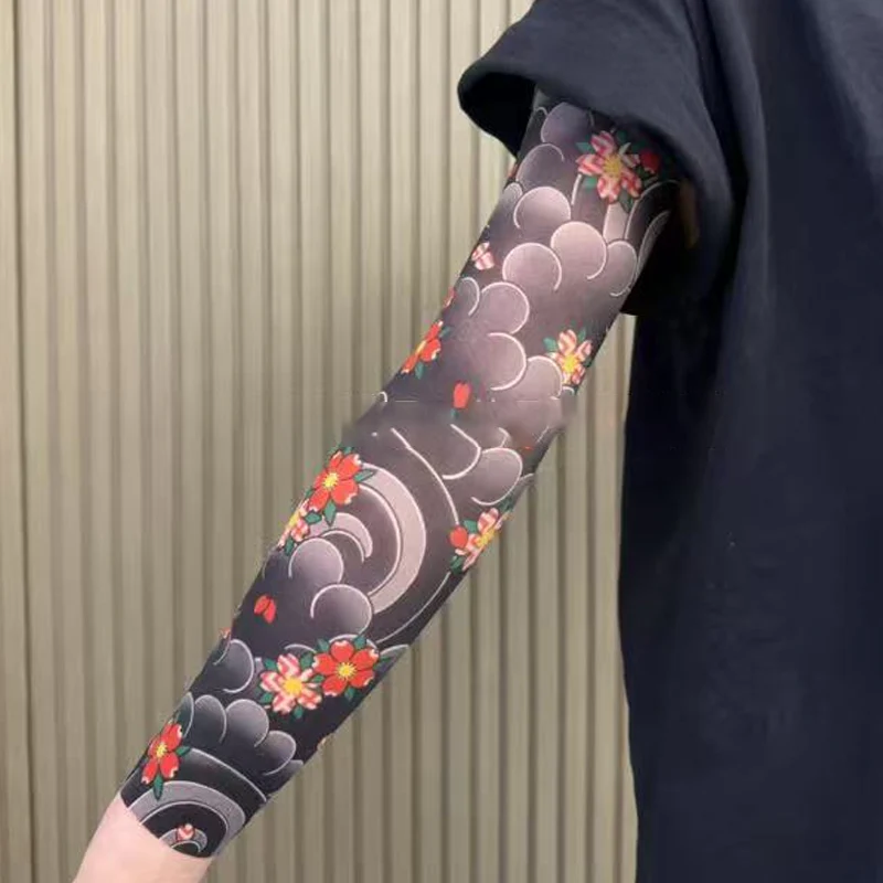 🏆✨Nouvelle tendance incontournable ❤️🔥Manchons tatouage ultra-fins anti-UV - Image 17