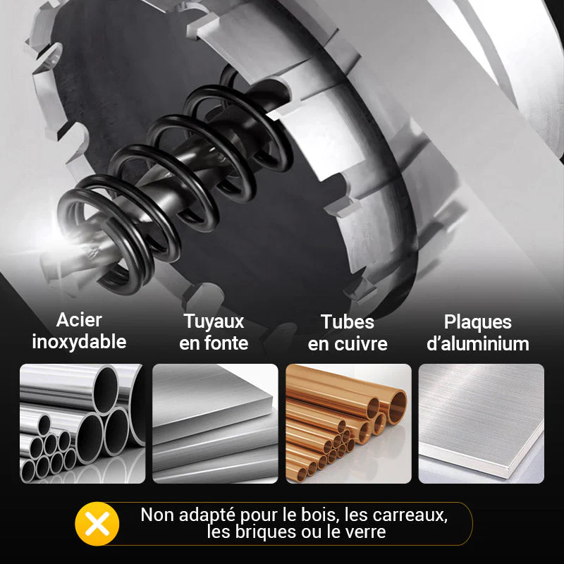 🔥Coupe-trou à pointe carbure pour métal - Image 2