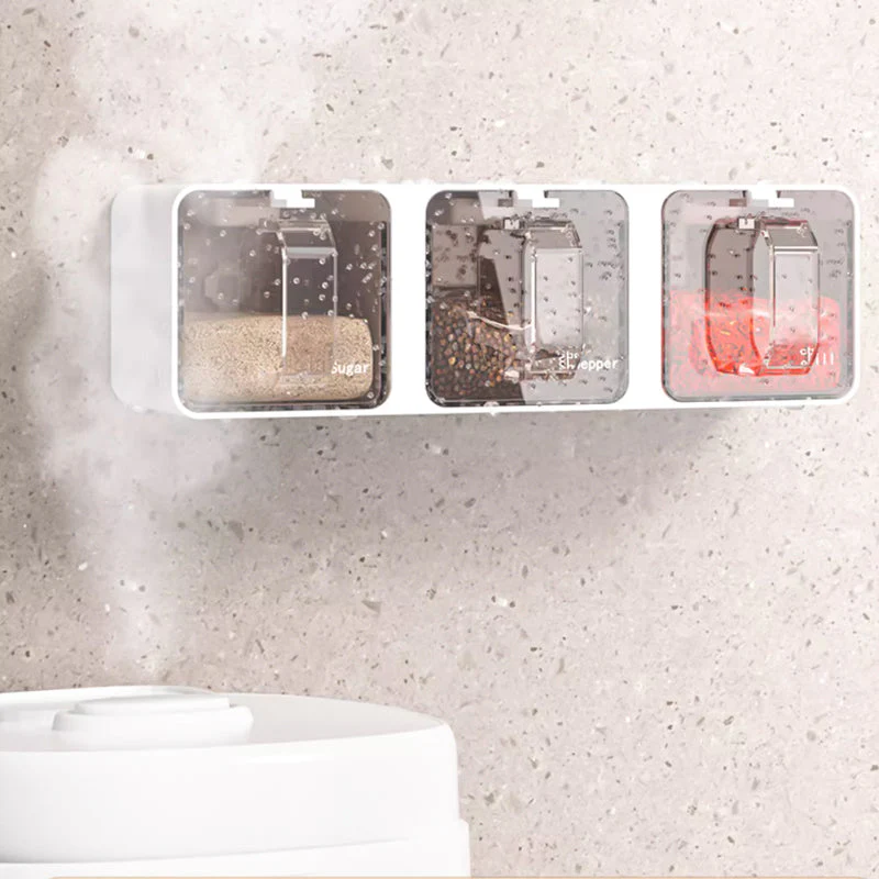 Hole-free Wall-mounted Seasoning Box - Image 3