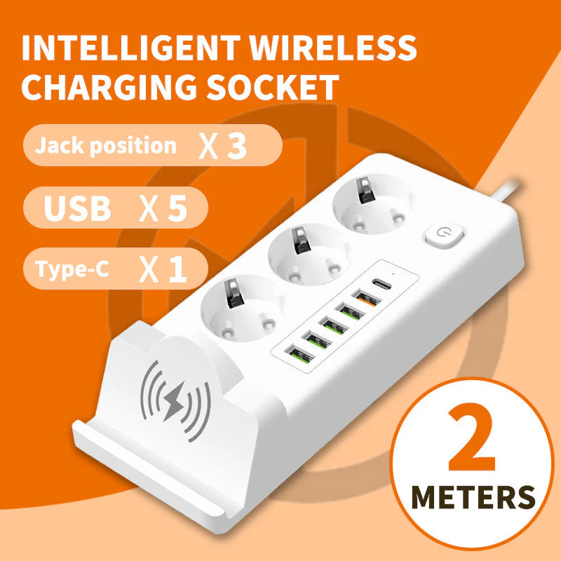 Prise de recharge USB domestique et prise de recharge sans fil - Image 10
